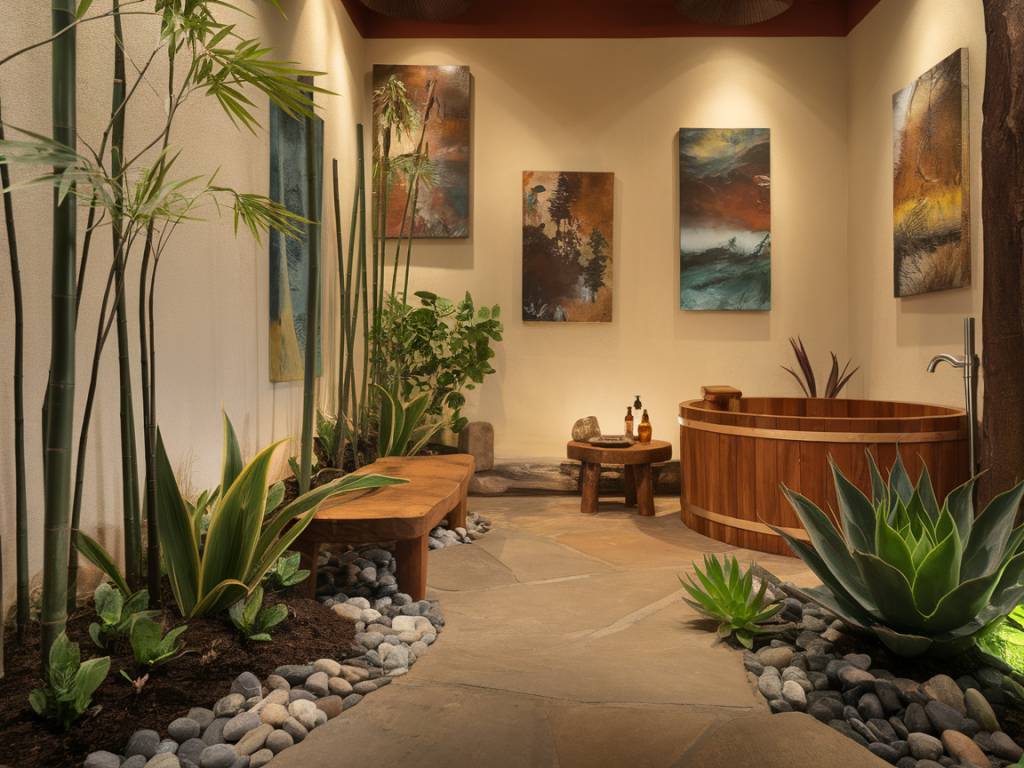 Créer une ambiance zen autour de votre spa avec des plantes